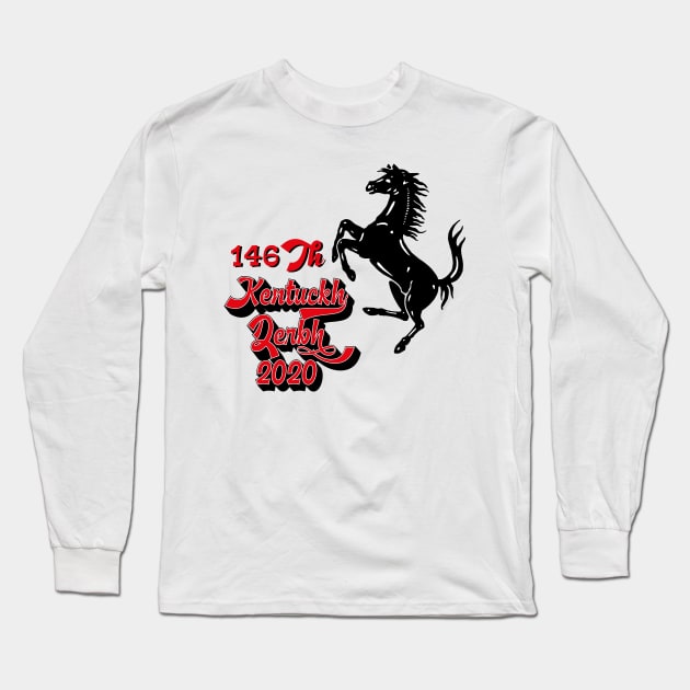 Kentucky derby Long Sleeve T-Shirt by KMLdesign